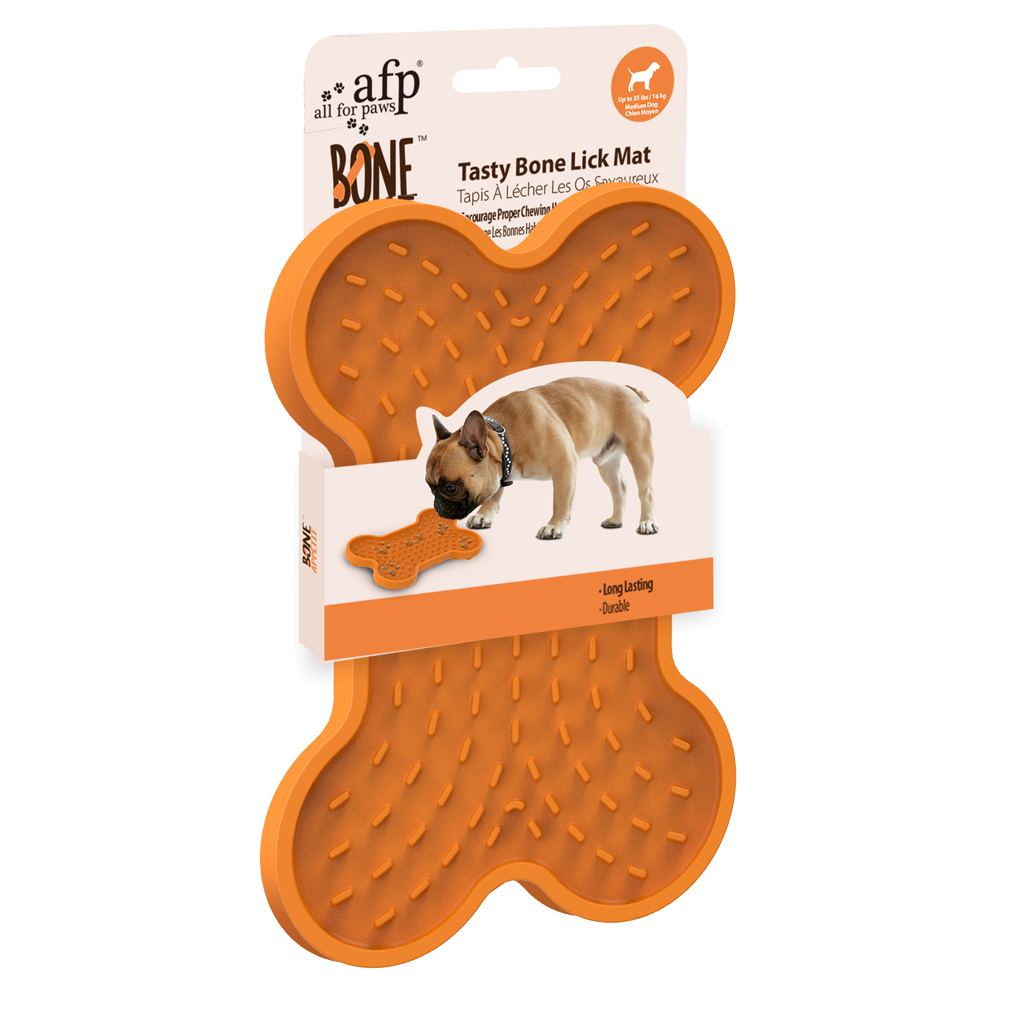 AFP Bone Appetit - Tasty Bone Lick Mat