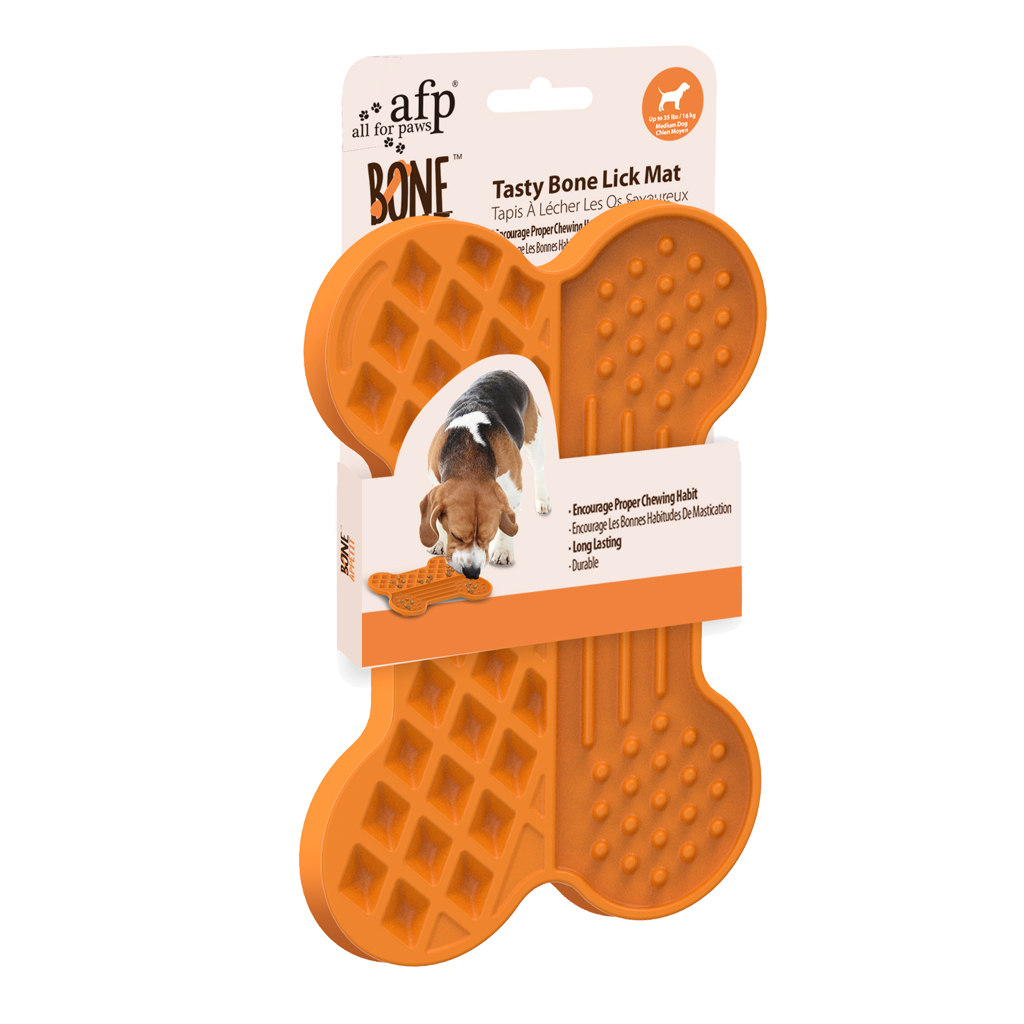 AFP Bone Appetit - Tasty Bone Lick Mat