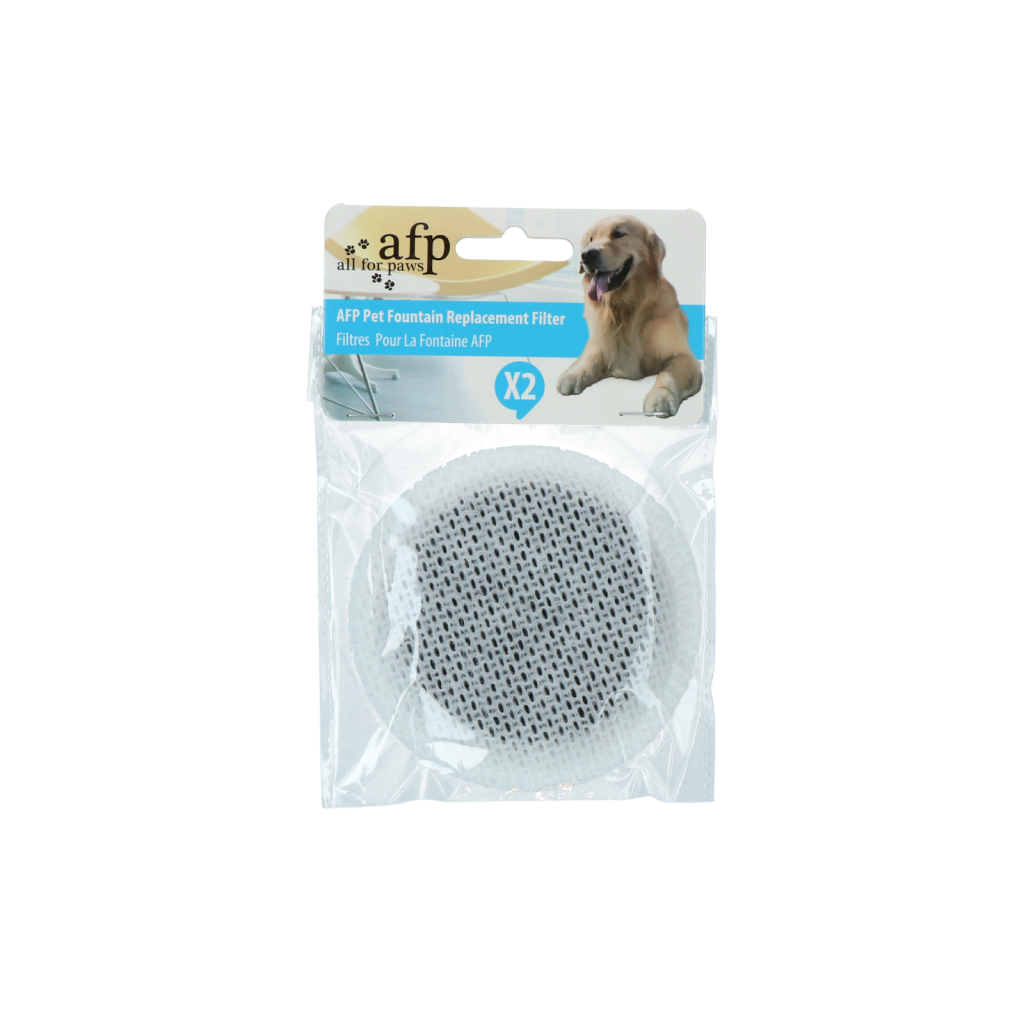 AFP Lifestyle 4 Pets - Pet Fountain Replacement Filter (2-Pack)