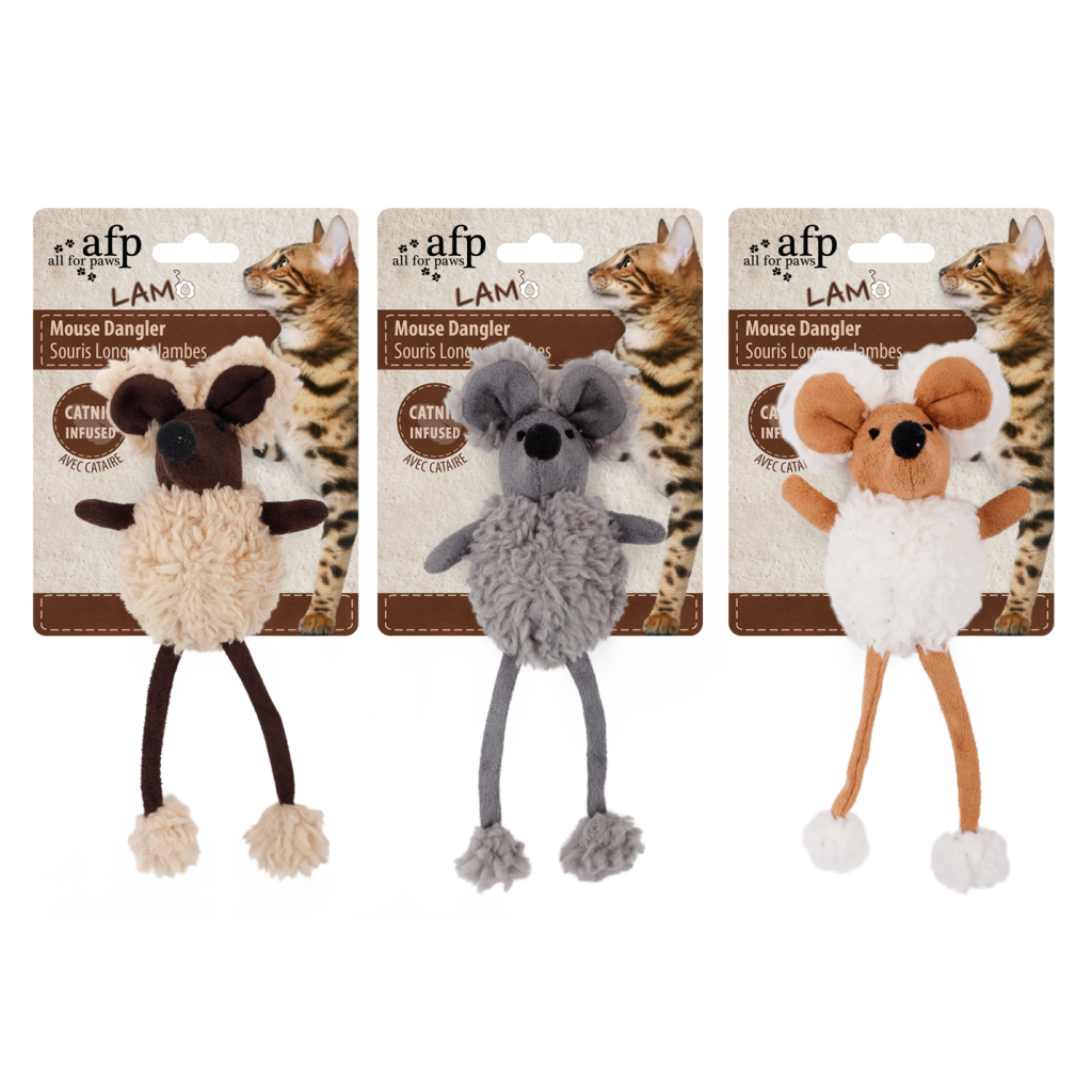 AFP Lambswool - Mouse Dangler
