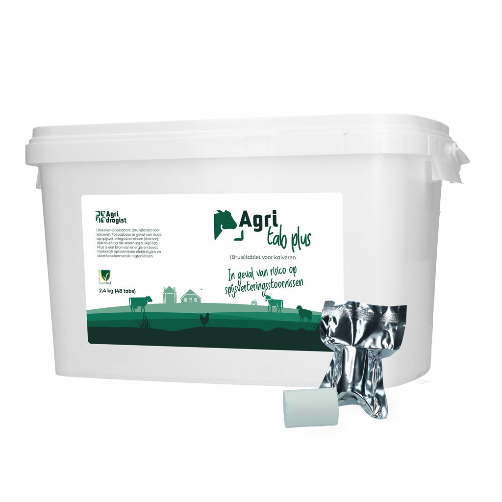 AgriTab Plus (Bruistablet kalverdiarree) 48 tabl