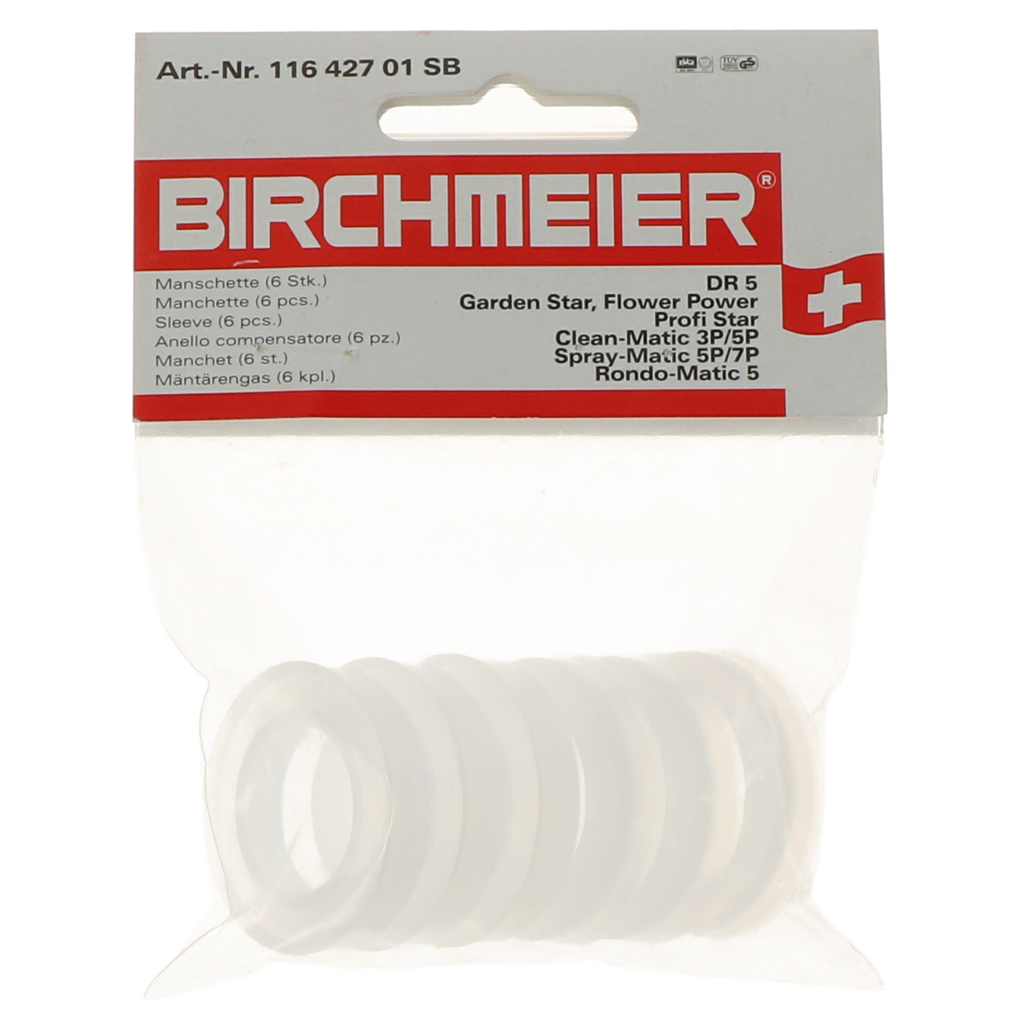 Birchmeier DR5 Zuigerringen