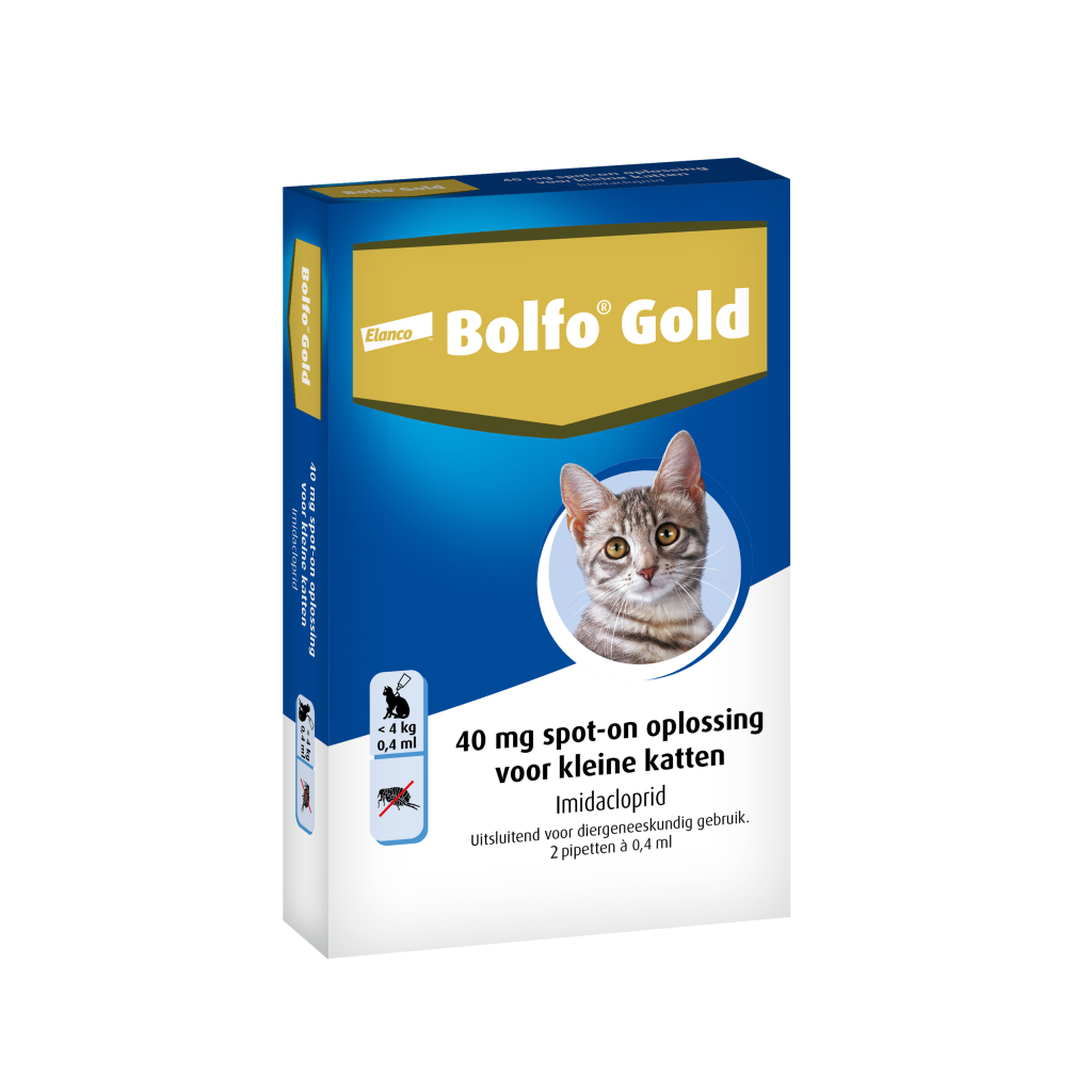 Bolfo Gold Vlooiendruppels Kat