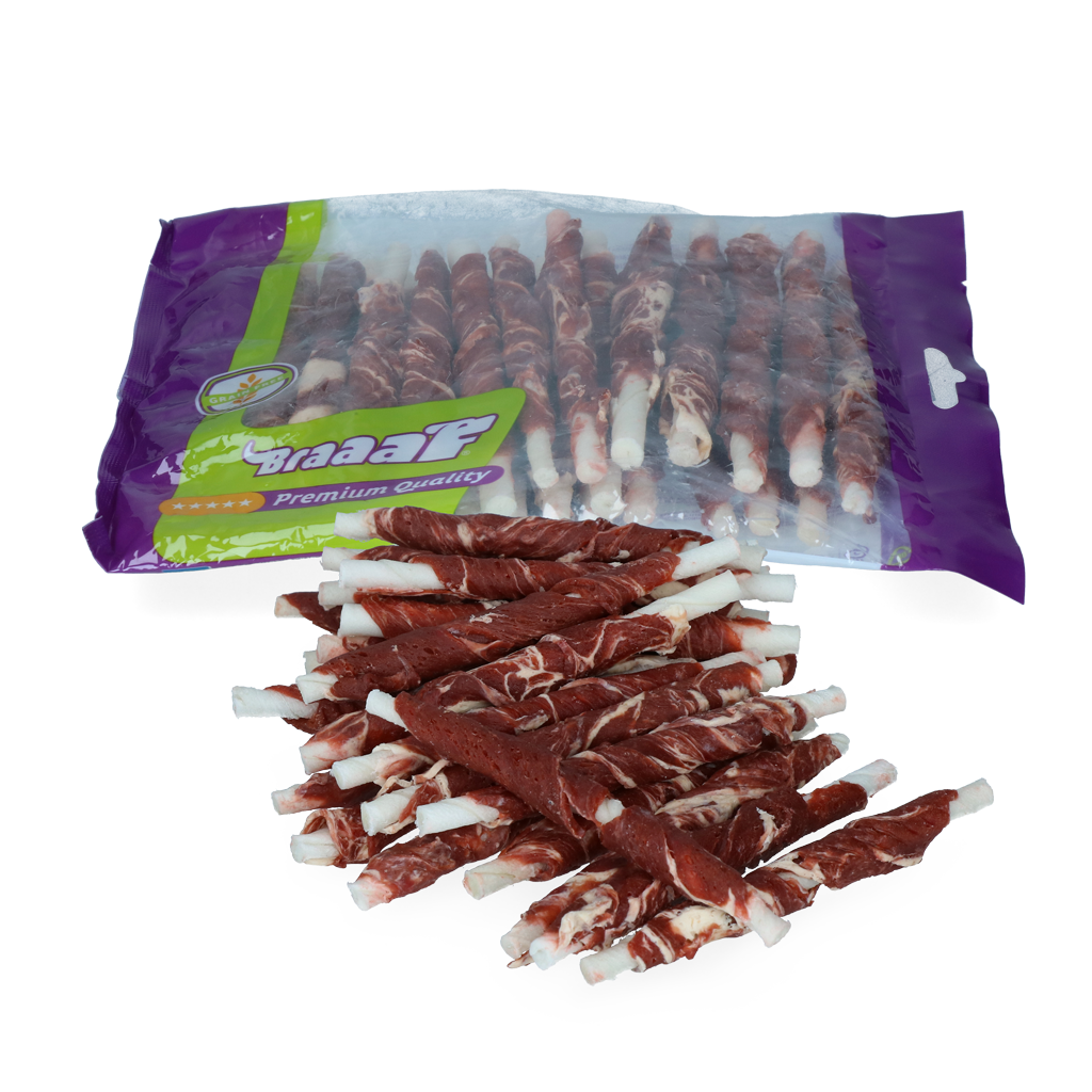 Braaaf Rawhide Roll Sticks