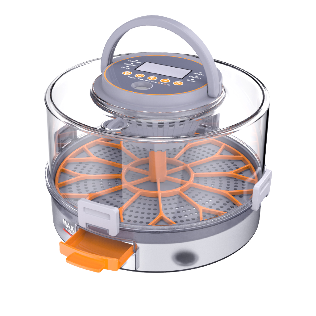 Broedmachine grijs & transparant