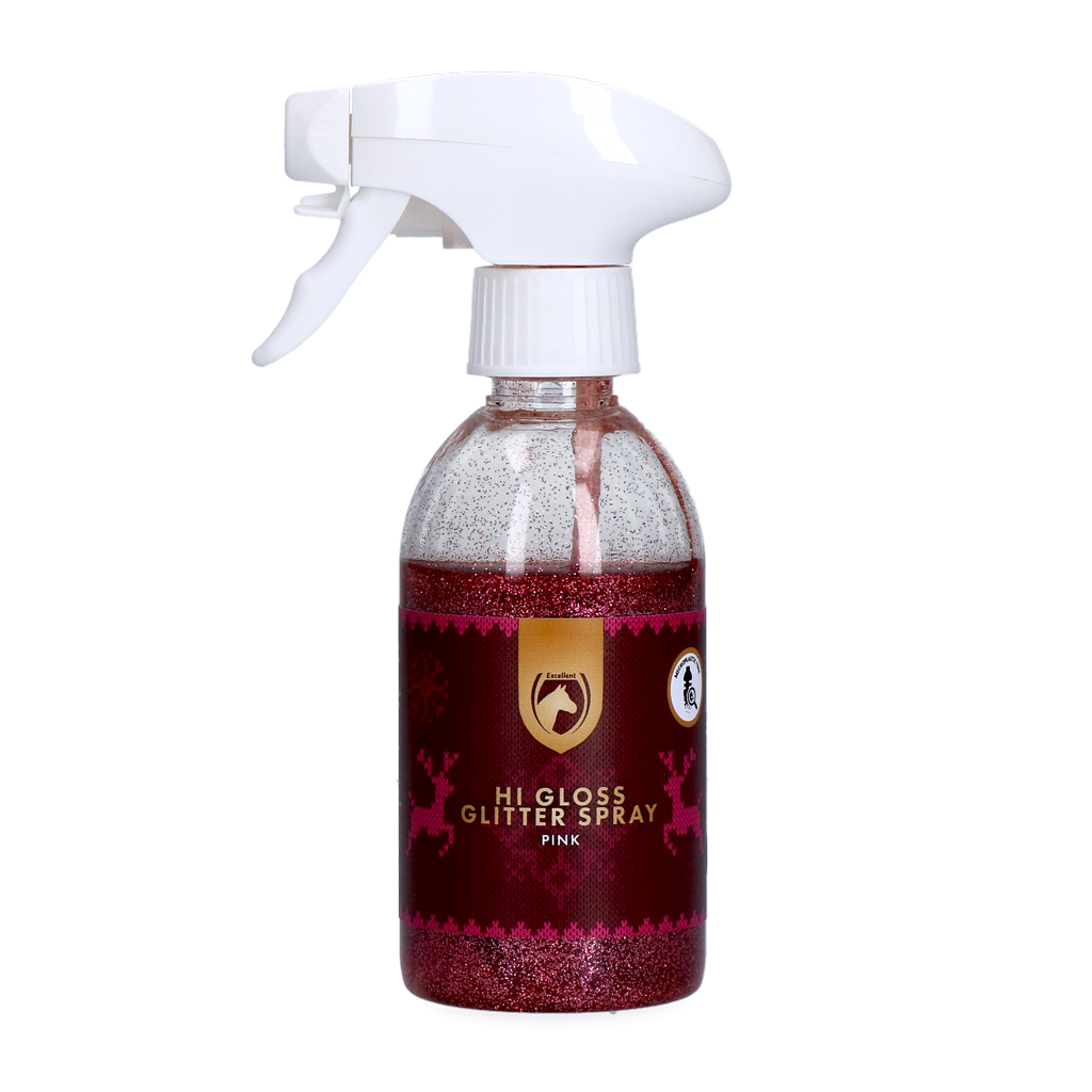 Excellent Horse Christmas Hi Gloss Glitter Spray