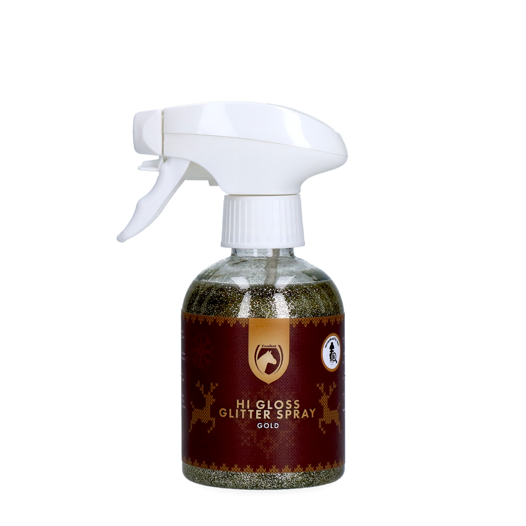 Excellent Horse Christmas Hi Gloss Glitter Spray