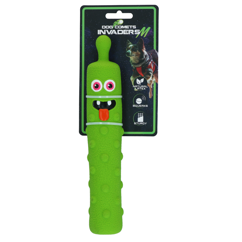 Dog Comets Latex Invaders