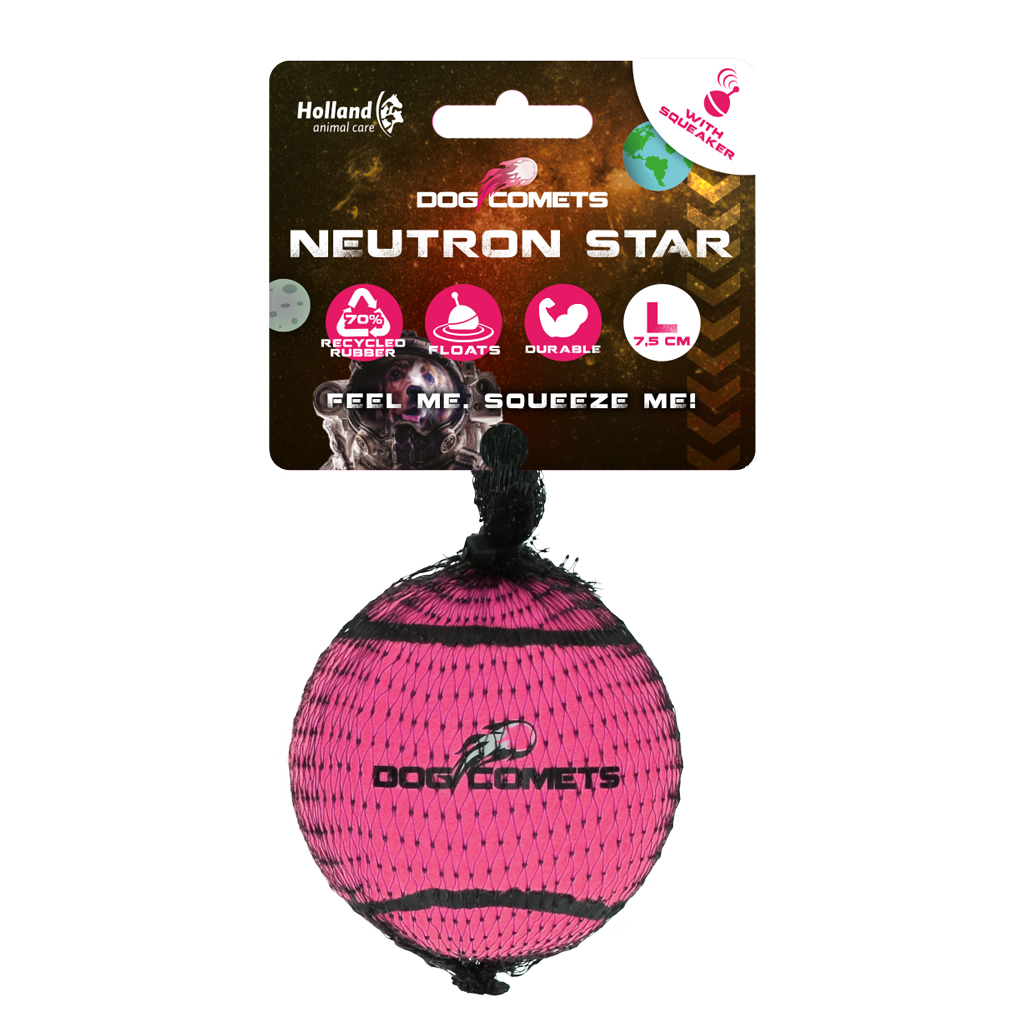 Dog Comets Tennisbal Met Pieper Neutron Star