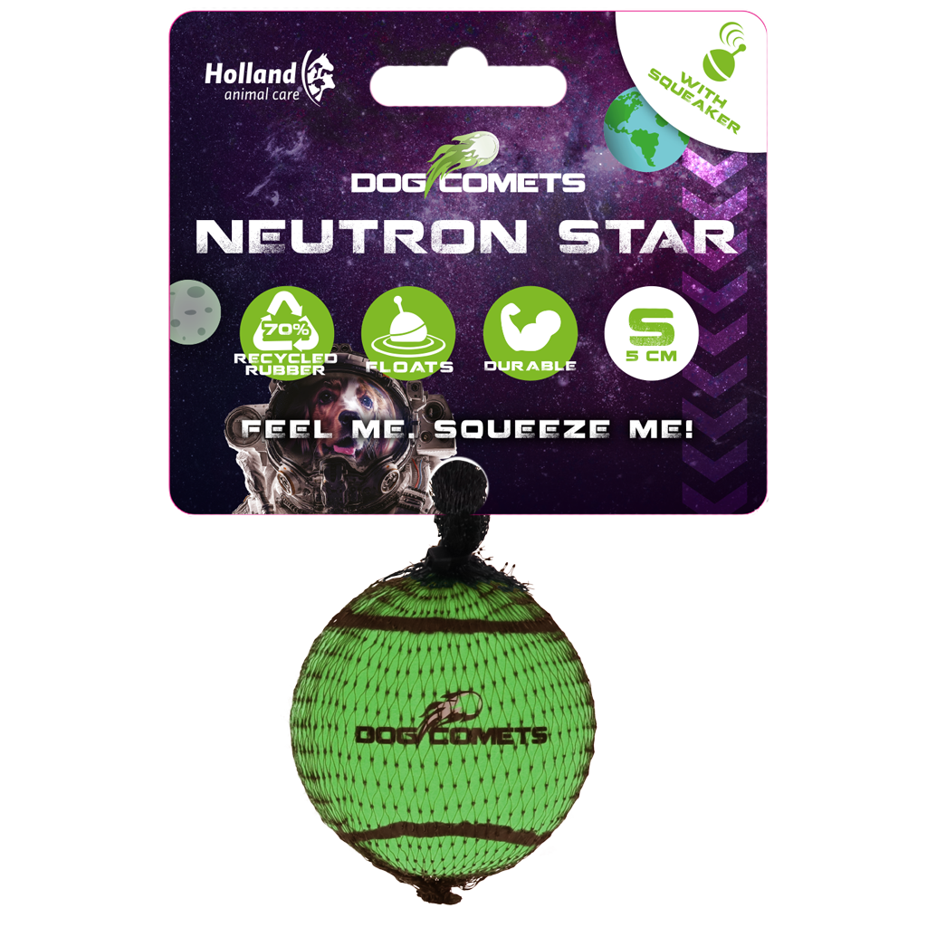 Dog Comets Tennisbal Met Pieper Neutron Star