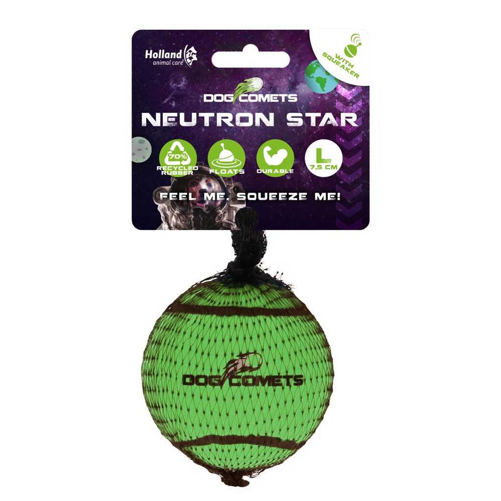 Dog Comets Tennisbal Met Pieper Neutron Star