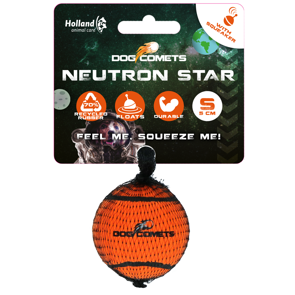 Dog Comets Tennisbal Met Pieper Neutron Star