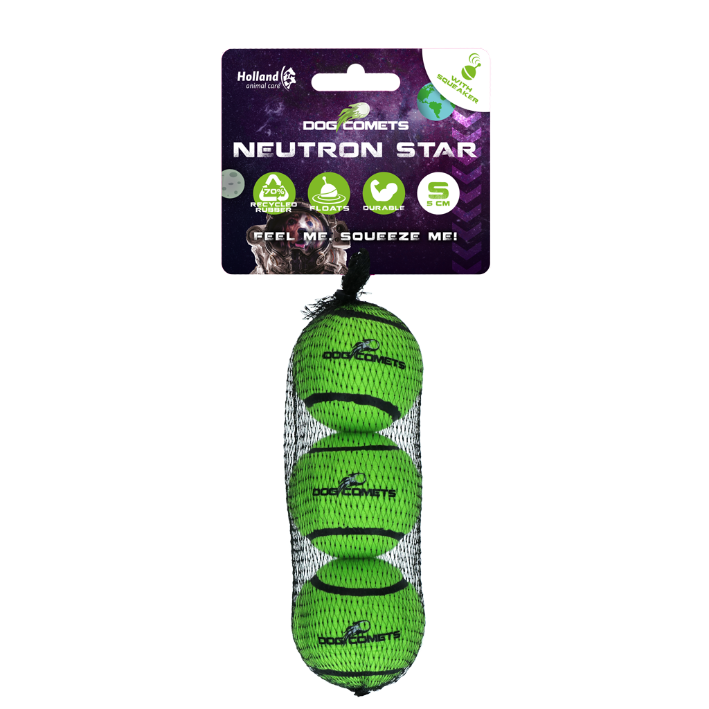 Dog Comets Tennisbal Met Pieper Neutron Star