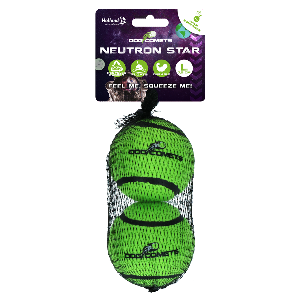 Dog Comets Tennisbal Met Pieper Neutron Star