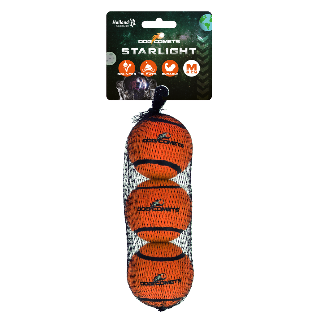 Dog Comets Tennisbal Starlight