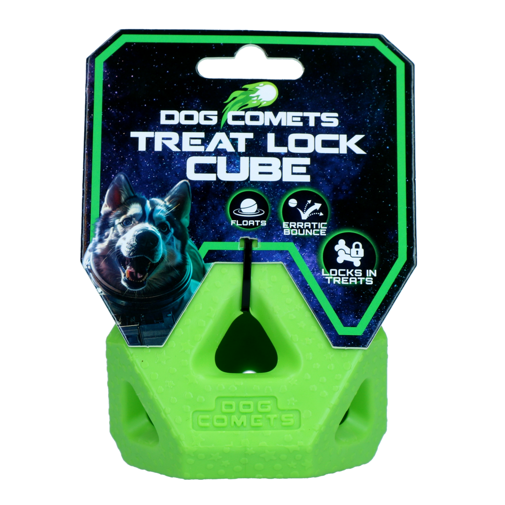 Dog Comets Treat Lock Cube