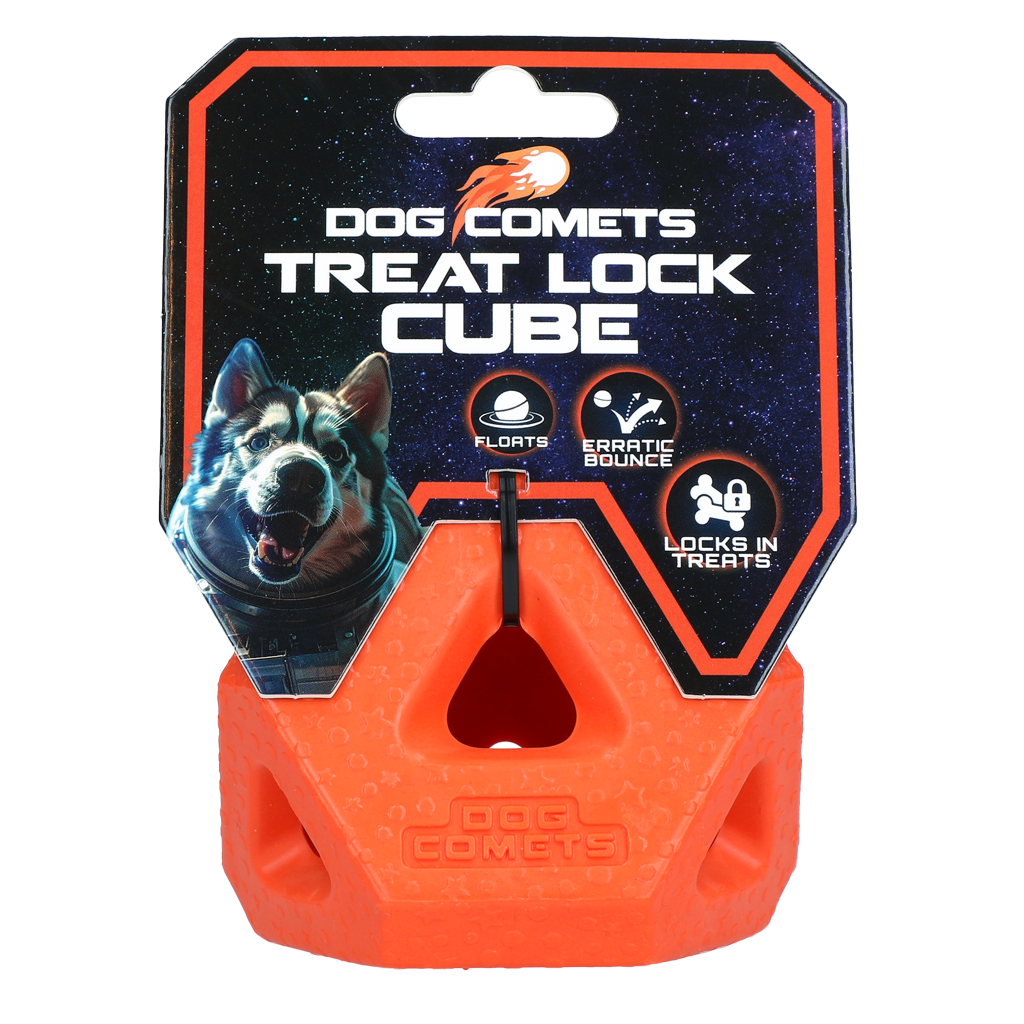 Dog Comets Treat Lock Cube