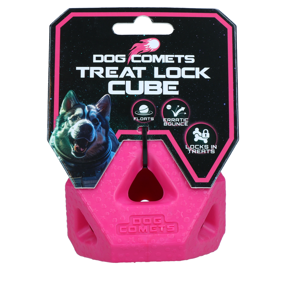 Dog Comets Treat Lock Cube