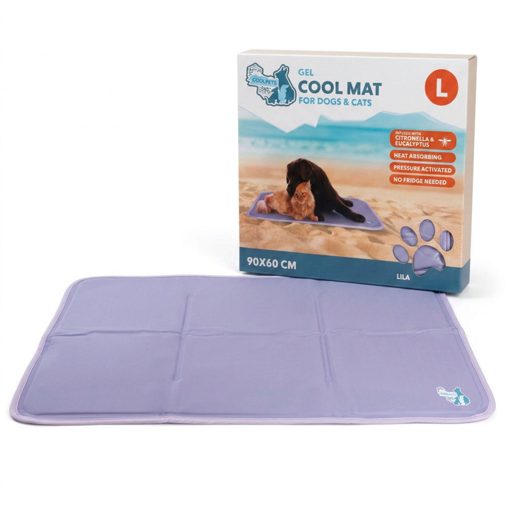 Coolpets Gel Cooling Mat Lila