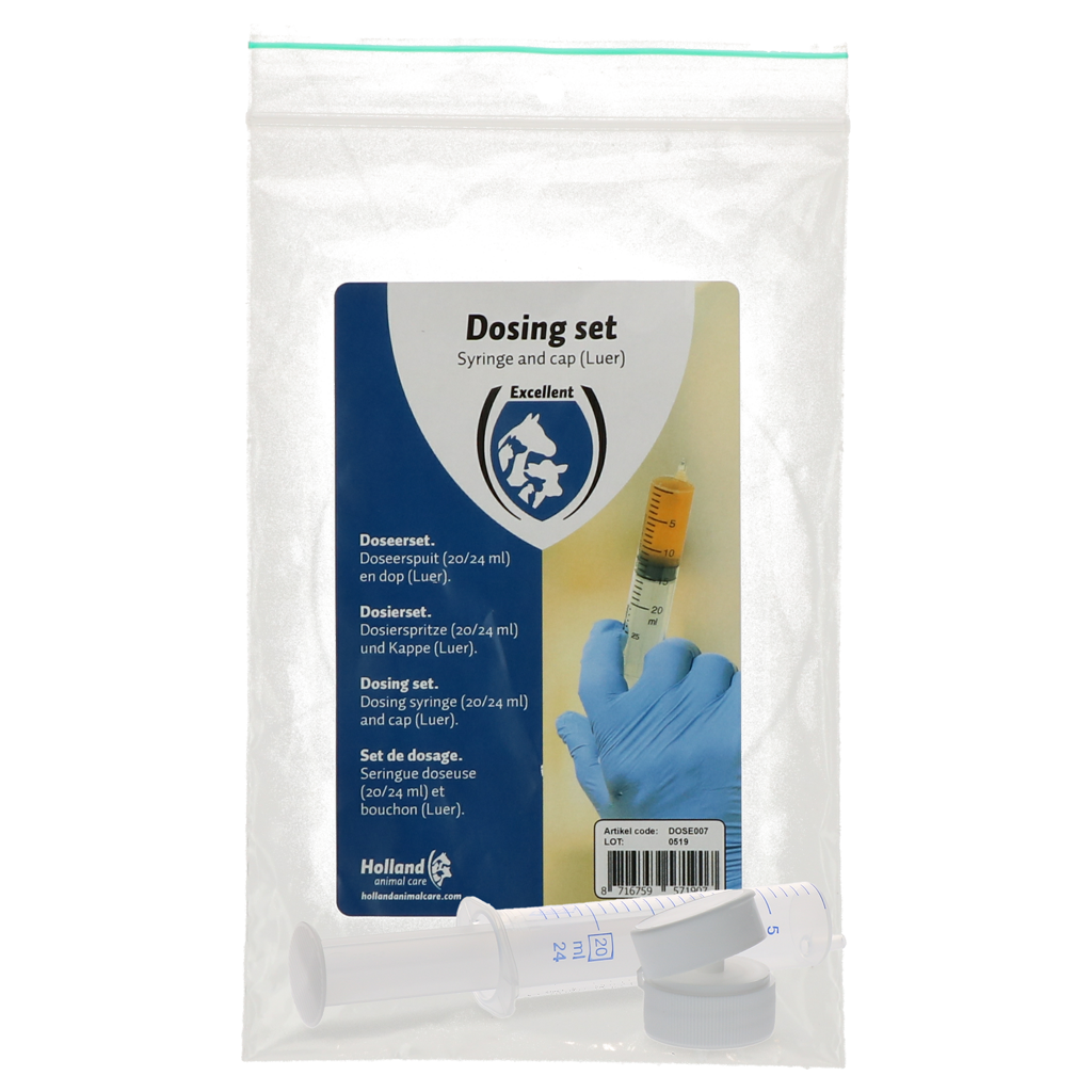 Doseerset (dop + spuit)