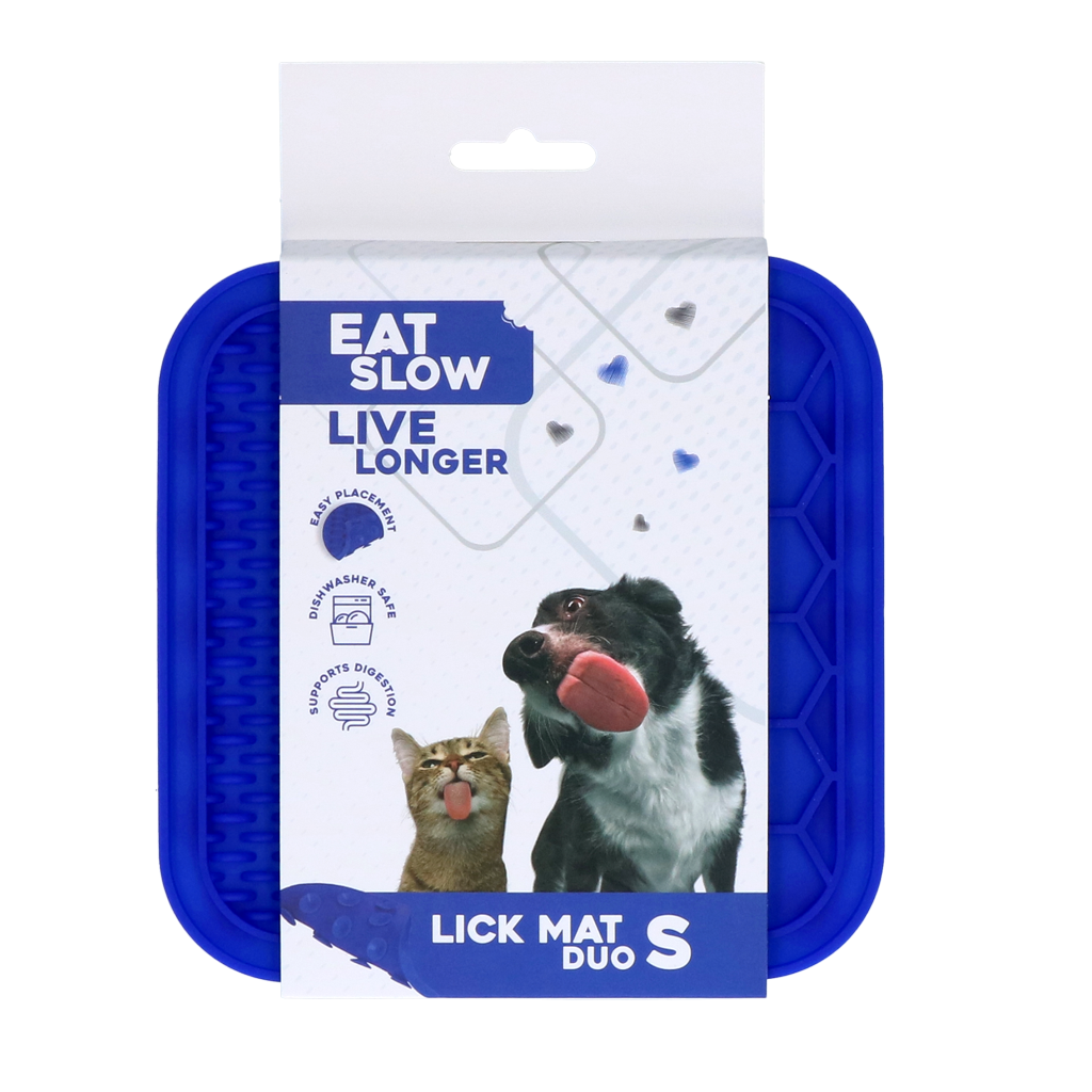 Eat Slow Live Longer Lick Mat Duo