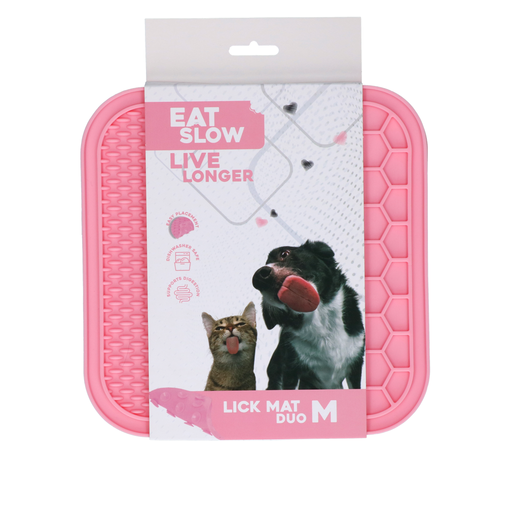 Eat Slow Live Longer Lick Mat Duo
