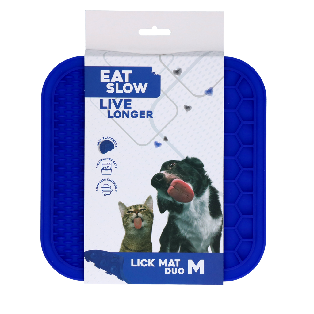 Eat Slow Live Longer Lick Mat Duo