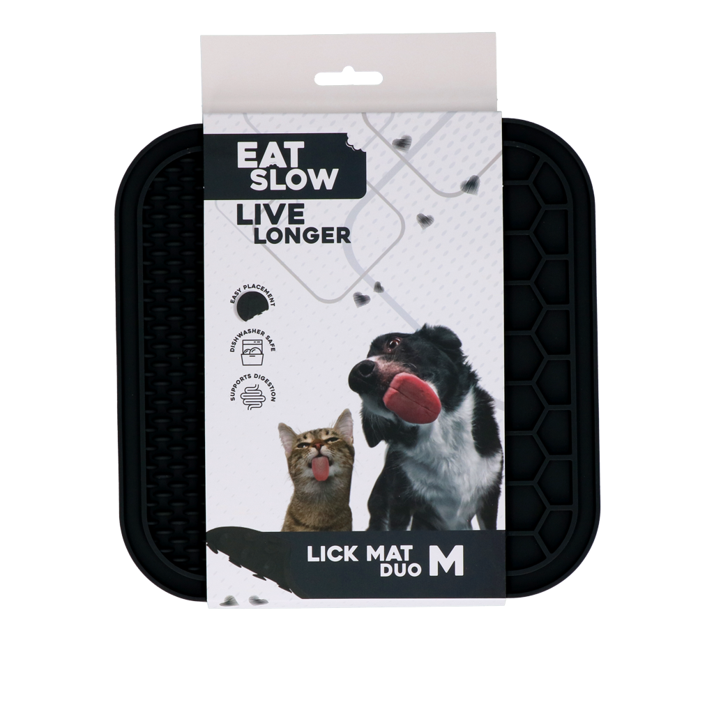Eat Slow Live Longer Lick Mat Duo