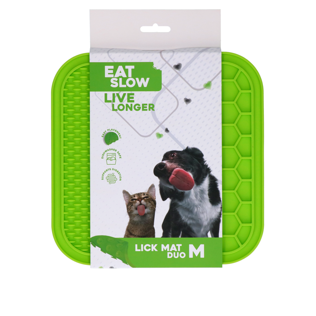 Eat Slow Live Longer Lick Mat Duo