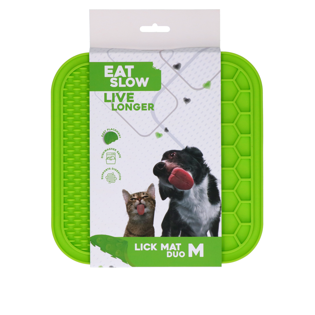 Eat Slow Live Longer Lick Mat Duo