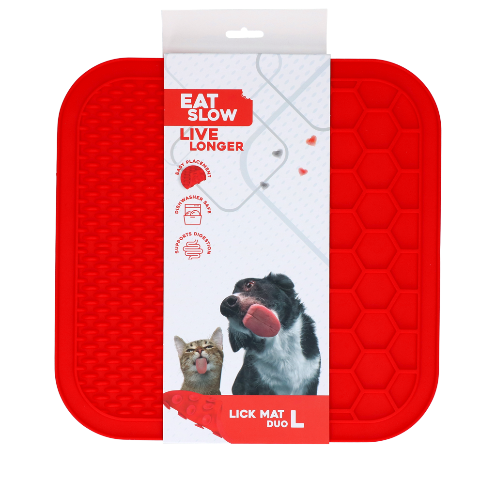 Eat Slow Live Longer Lick Mat Duo