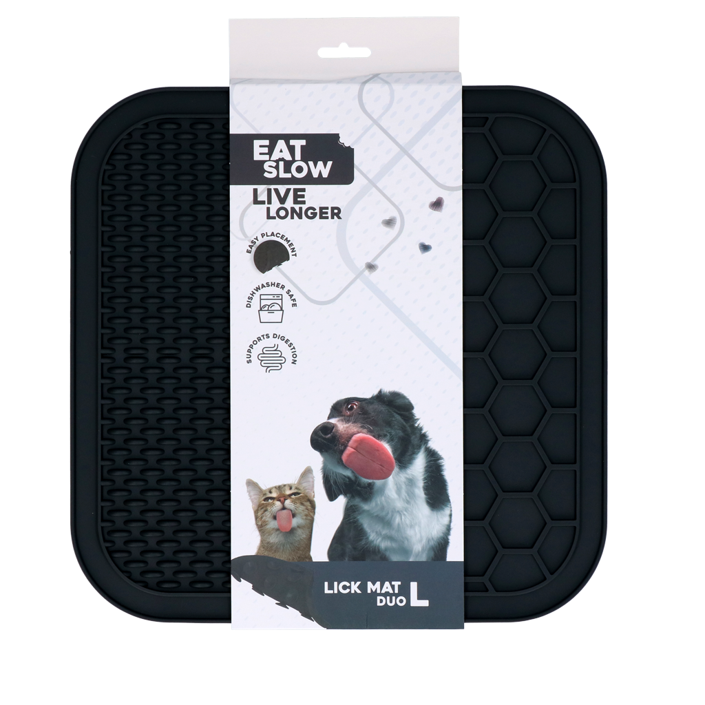 Eat Slow Live Longer Lick Mat Duo