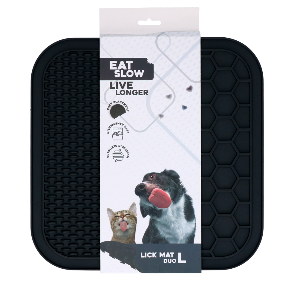 Eat Slow Live Longer Lick Mat Duo