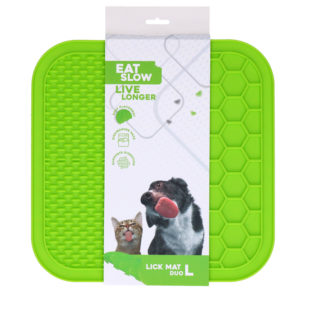 Eat Slow Live Longer Lick Mat Duo