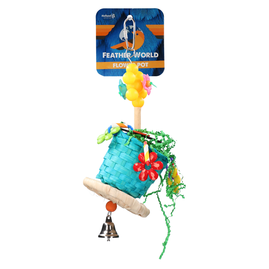 Feather World Flower pot