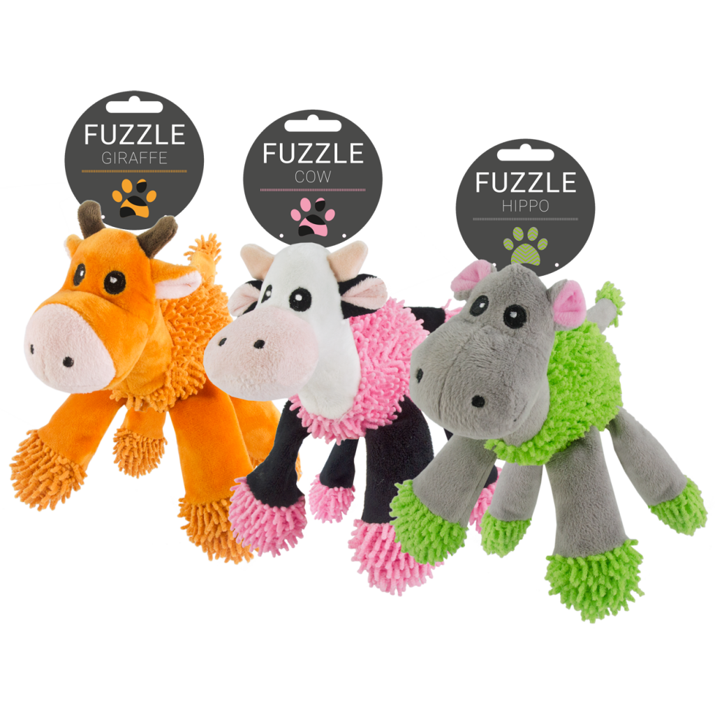 Fuzzle met 5 piepers