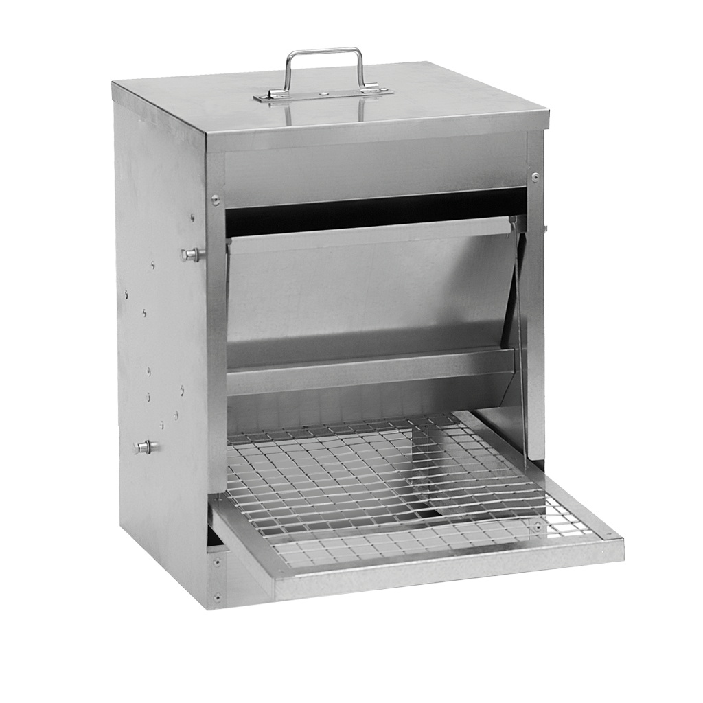 Gaun Pluimvee Voerstation Gegalvaniseerd Metaal 10 kg