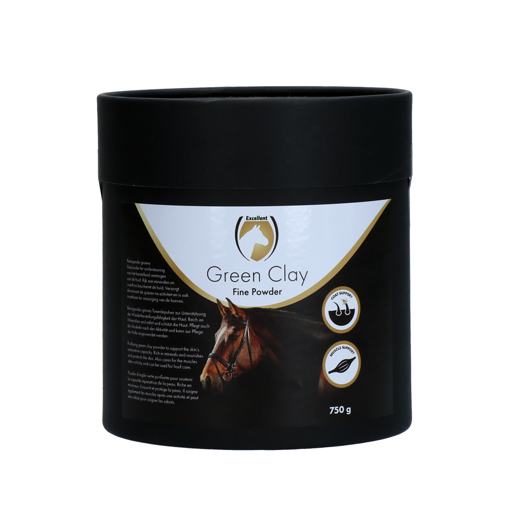 Excellent Horse Green Clay Fine Powder