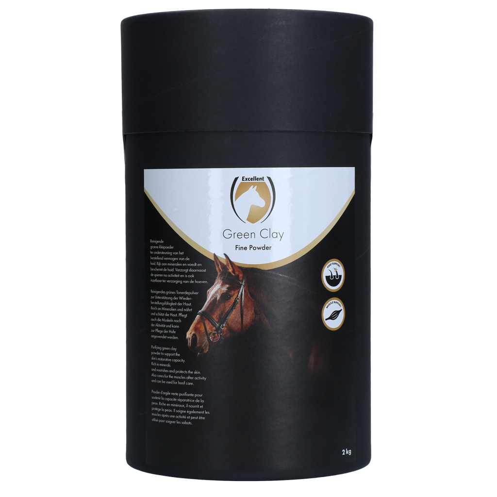Excellent Horse Green Clay Fine Powder