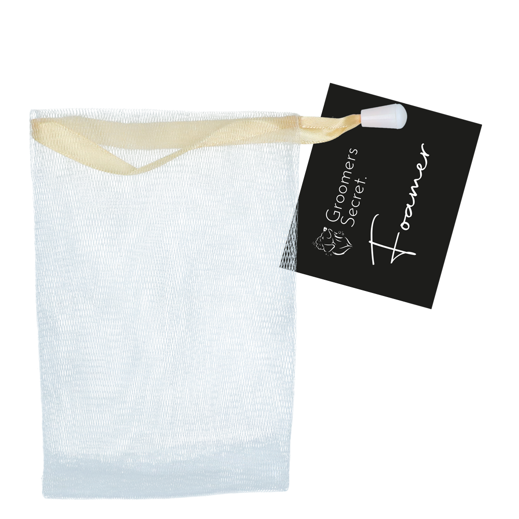 Groomers Secret Shampoo bar schuimnetje