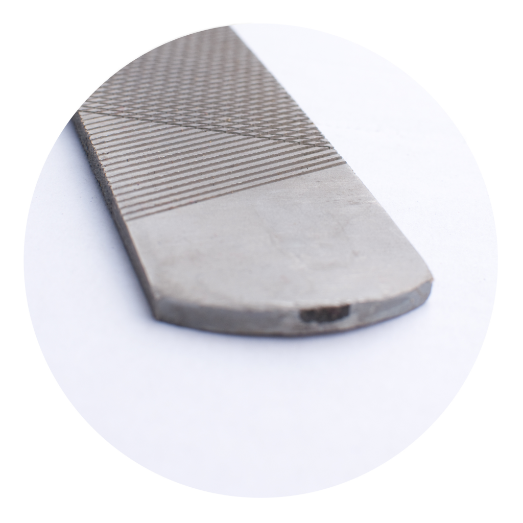 Hoefrasp recht 35 cm met Handvat