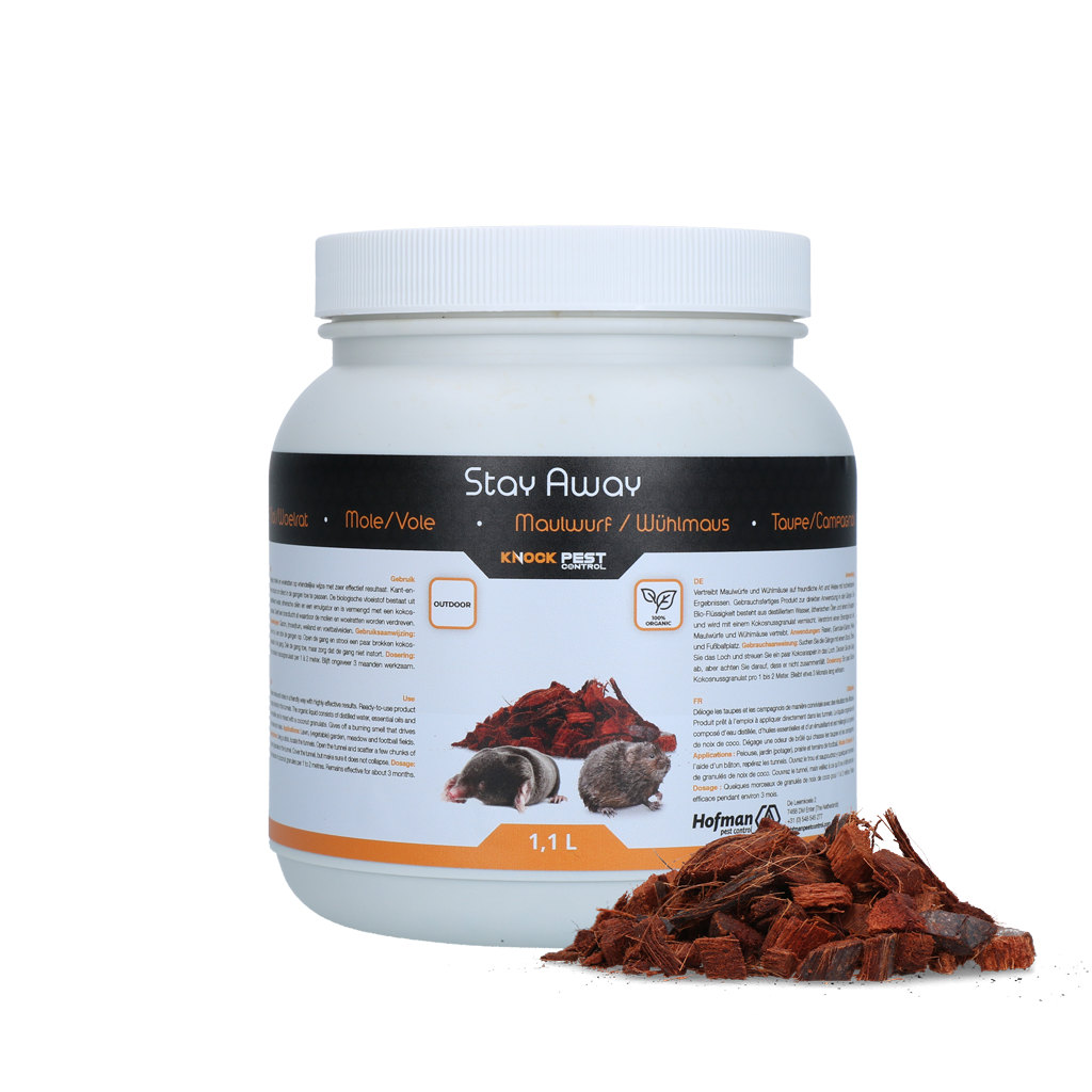 Knock Pest Stay Away Mol en Woelrat