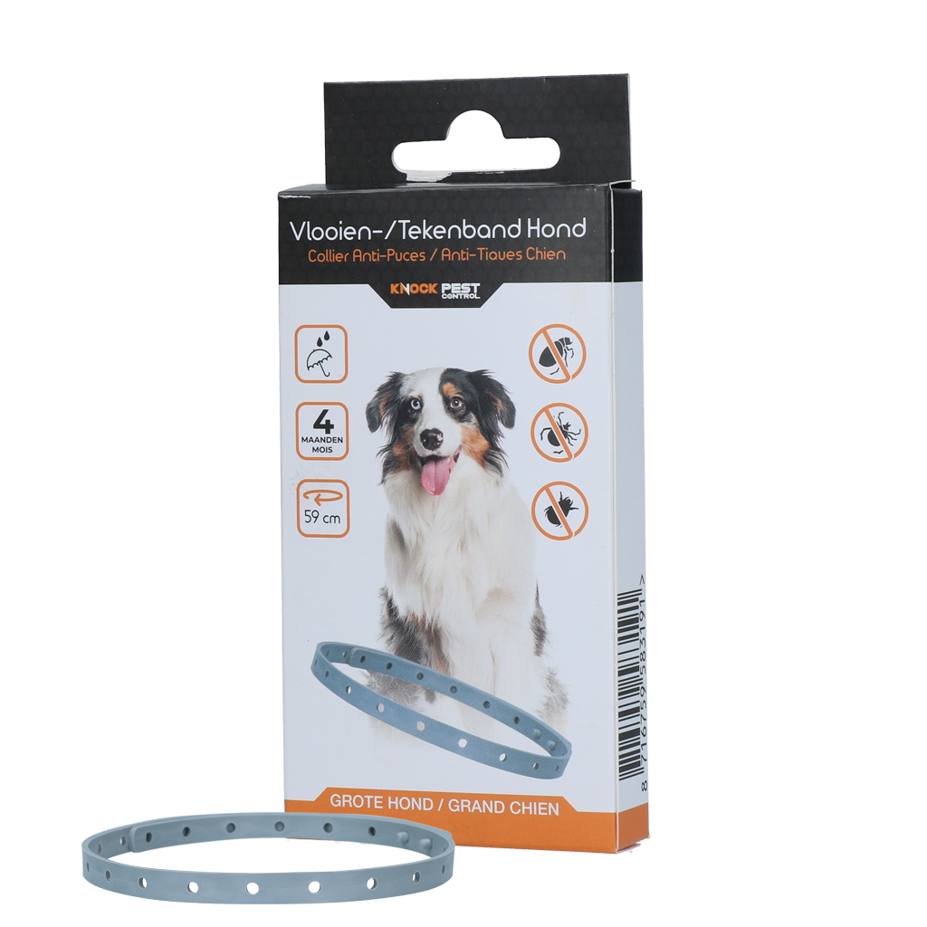 Knock Pest Vlooien/Tekenband Hond