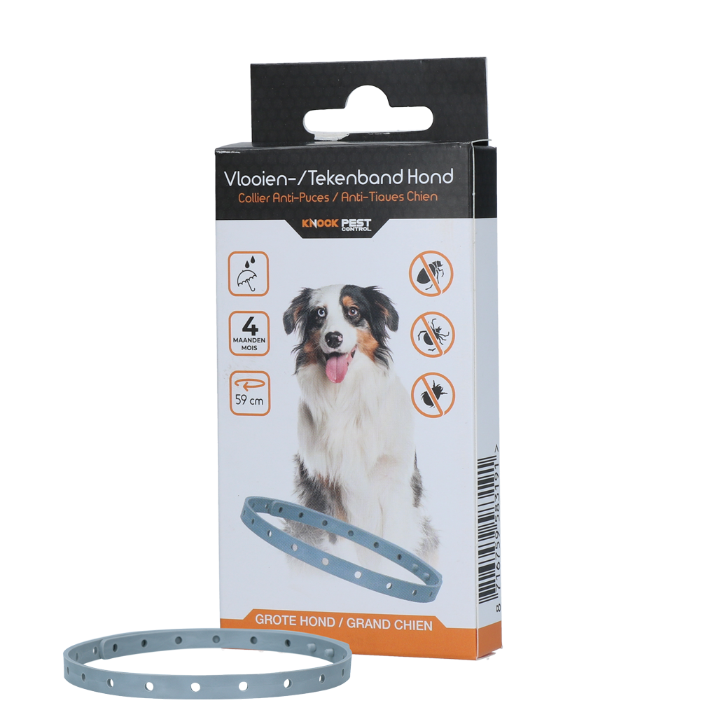 Knock Pest Vlooien/Tekenband Hond