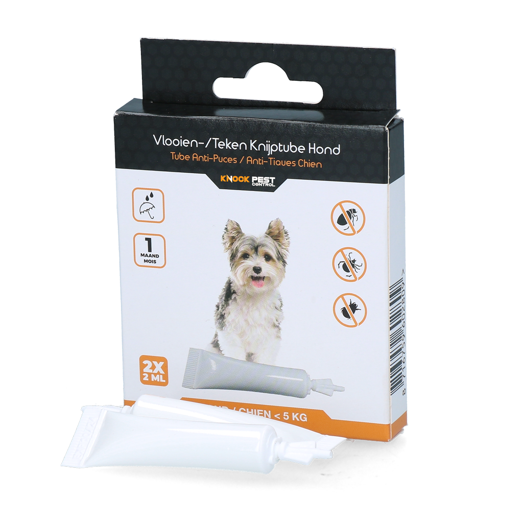 Knock Pest vlooien-tekenpipet Hond <5 kg