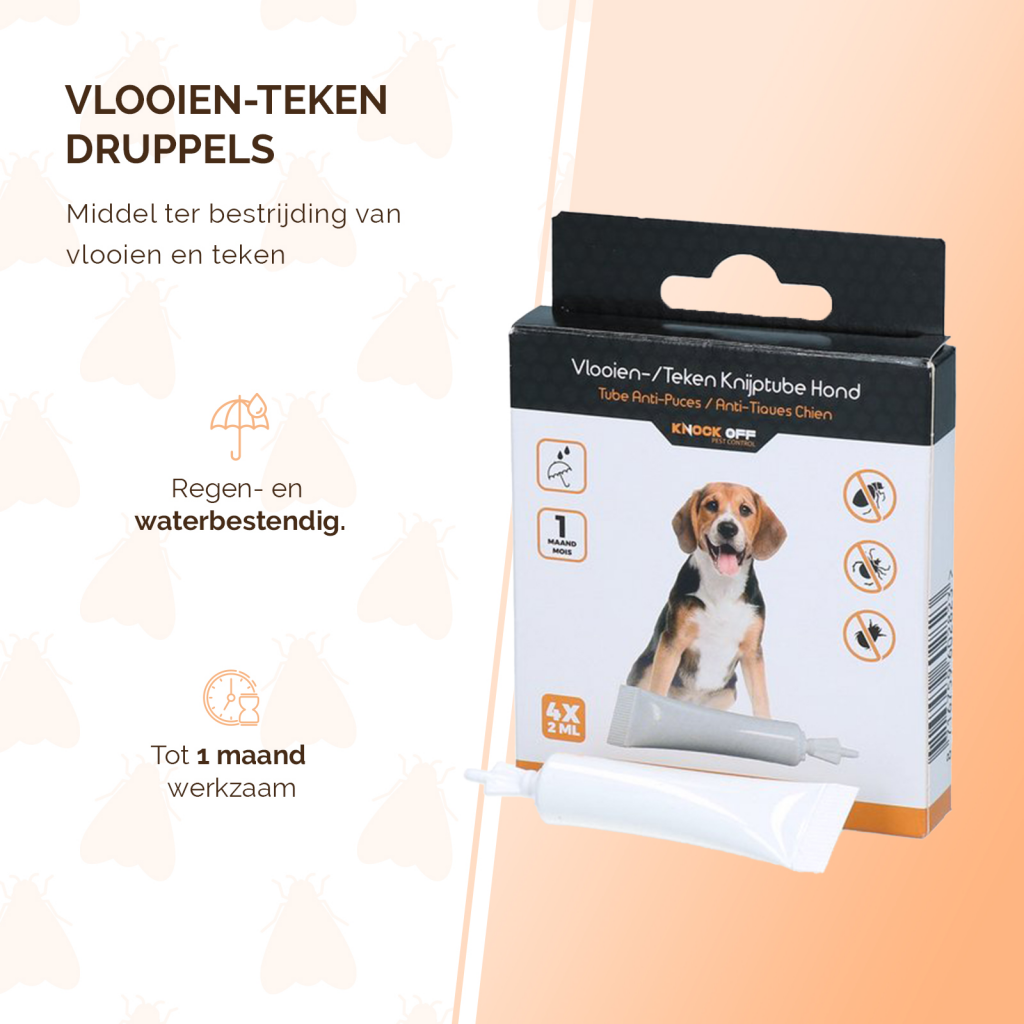 Knock Pest vlooien-tekenpipet Hond ≥ 5 kg
