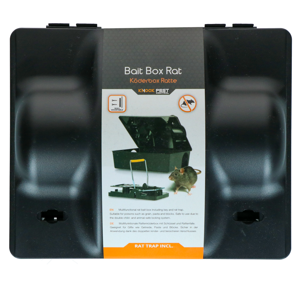 Knock Pest Voerdoos Rat/Muis Dual bait incl. rattenklem