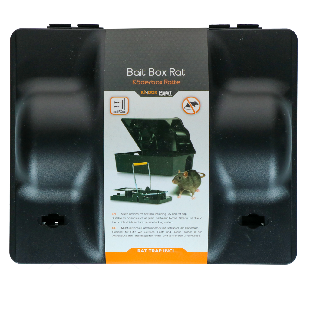 Knock Pest Voerdoos Rat/Muis Dual bait incl. rattenklem
