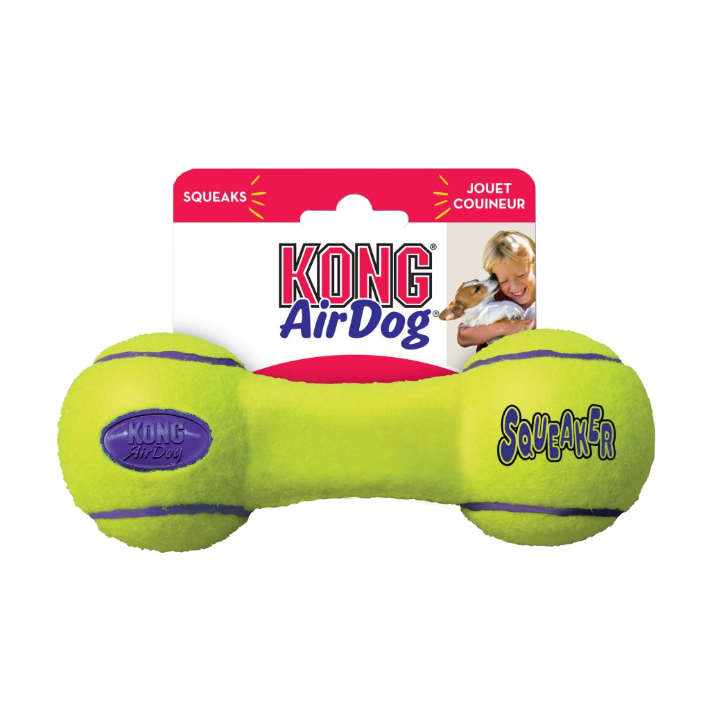 KONG Airdog® Squeaker Dumbbell
