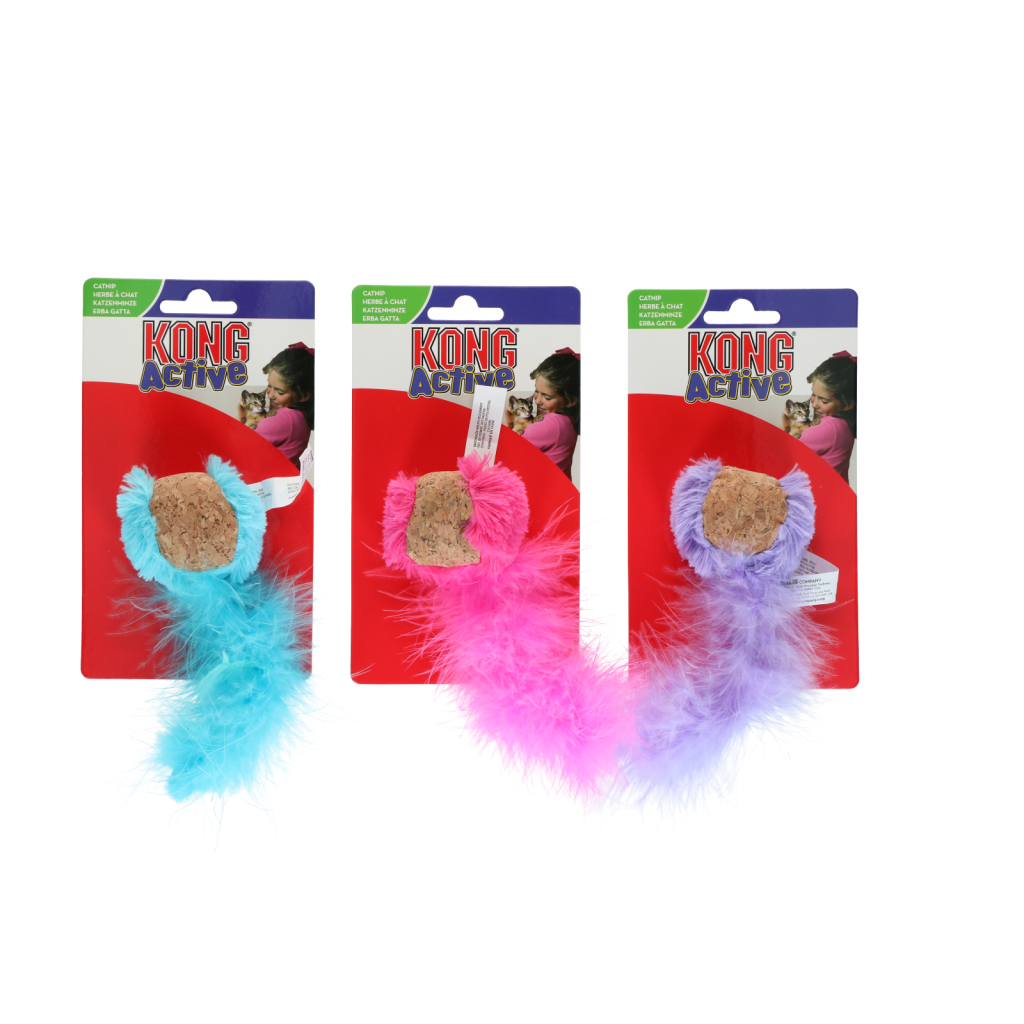 KONG Cat Active Cork Ball Assorti